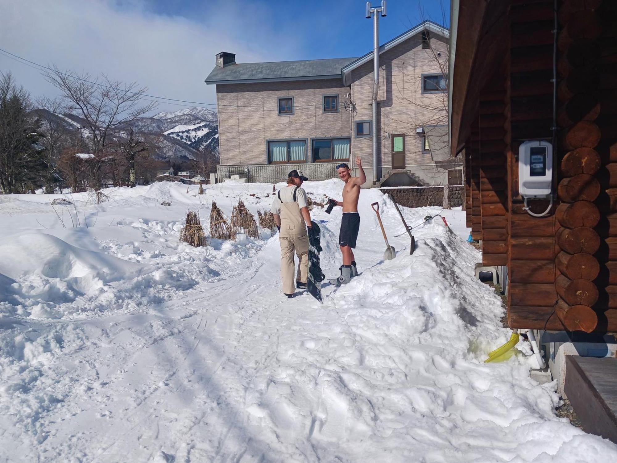 Log Cottage Villa Happo Хакуба Екстер'єр фото